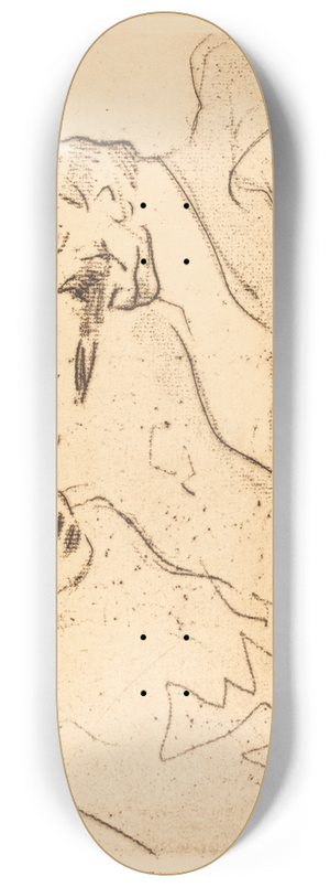 Jean-Louis Forain - The Big Cigar 8.25 inch art skate deck