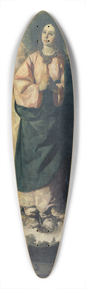 Francisco de Zurbarn - Immaculate Conception 39.3 inch art pintail longboard deck