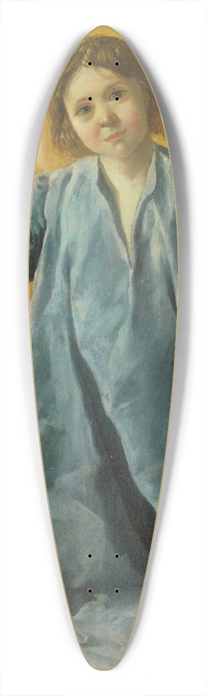 Francisco de Zurbarn - The Infant Christ 39.3 inch art pintail longboard deck