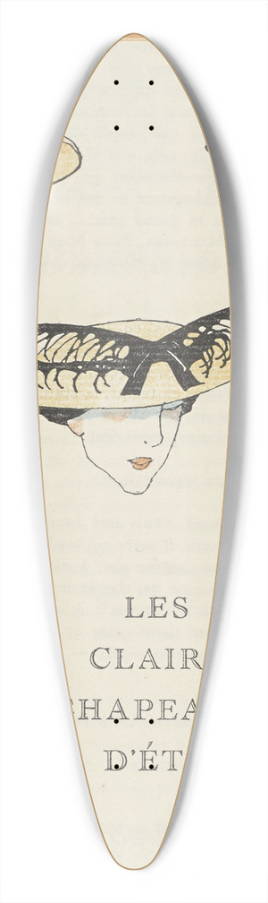 Francisco Javier Gos - Accessories 39.3 inch art pintail longboard deck