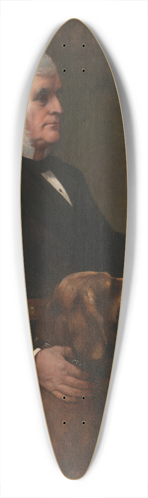 Francis Davis Millet - Sidney Dillon 39.3 inch art pintail longboard deck