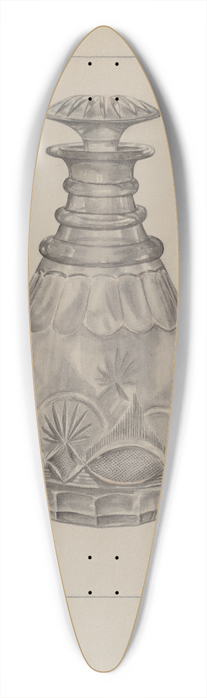 Francis Law Durand - Decanter 39.3 inch art pintail longboard deck