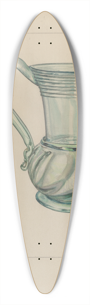 Francis Law Durand - Glass Pitcher 39.3 inch art pintail longboard deck