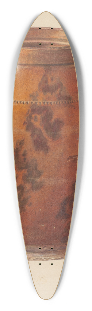 Francis Law Durand - Pitcher 39.3 inch art pintail longboard deck
