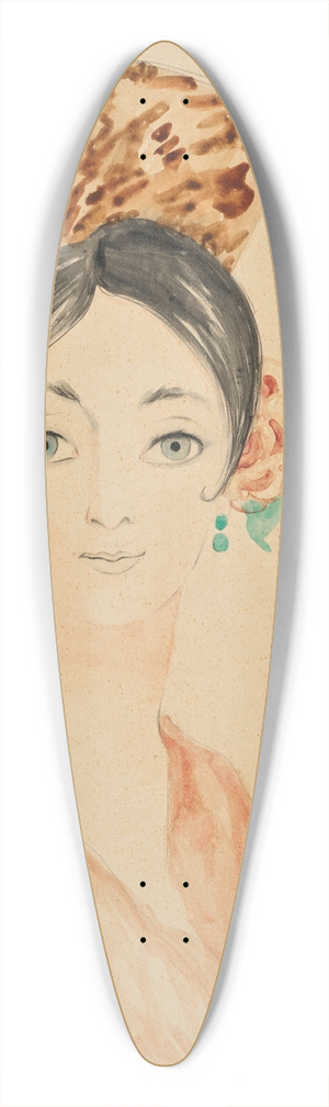 Francis Picabia - Espagnole 39.3 inch art pintail longboard deck