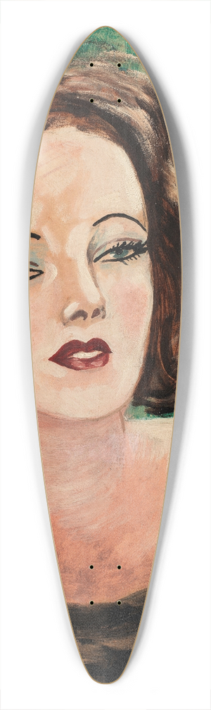 Francis Picabia - Sans titre 39.3 inch art pintail longboard deck