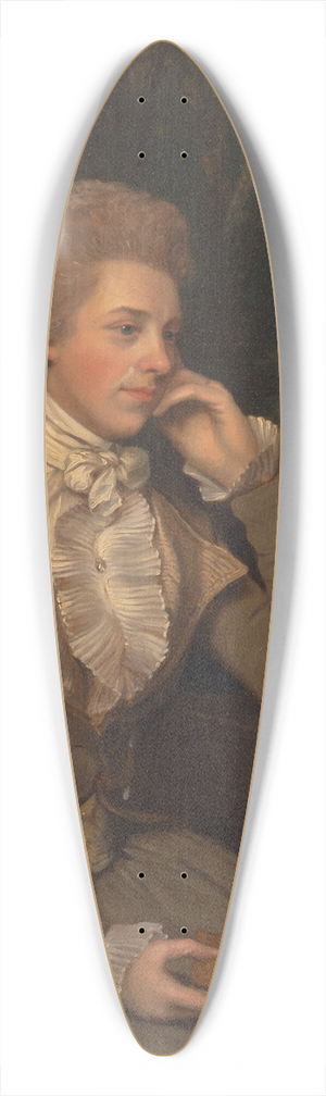 Francis Wheatley - Mrs. Stevens 39.3 inch art pintail longboard deck