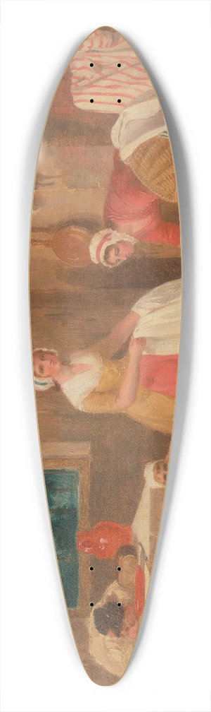 Francis Wheatley - Night 39.3 inch art pintail longboard deck