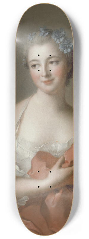 Jean-Marc Nattier - Marquise de lHpital 8.25 inch art skate deck