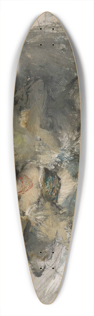 Franciszek murko - Kazimierz and Esterka 39.3 inch art pintail longboard deck