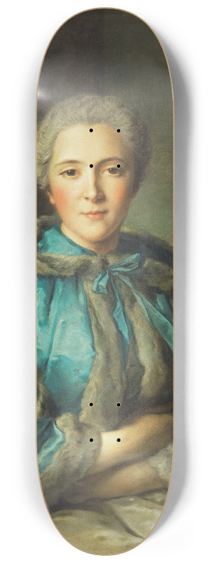 Jean-Marc Nattier - The Comtesse de Tillires 8.25 inch art skate deck
