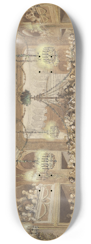 Jean-Michel Moreau - May Ball 8.25 inch art skate deck Jean-Michel Moreau - May Ball 8.25 inch art skate deck