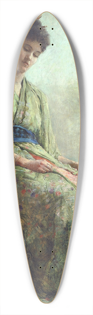 Frank Edwin Scott - Somnolence 39.3 inch art pintail longboard deck