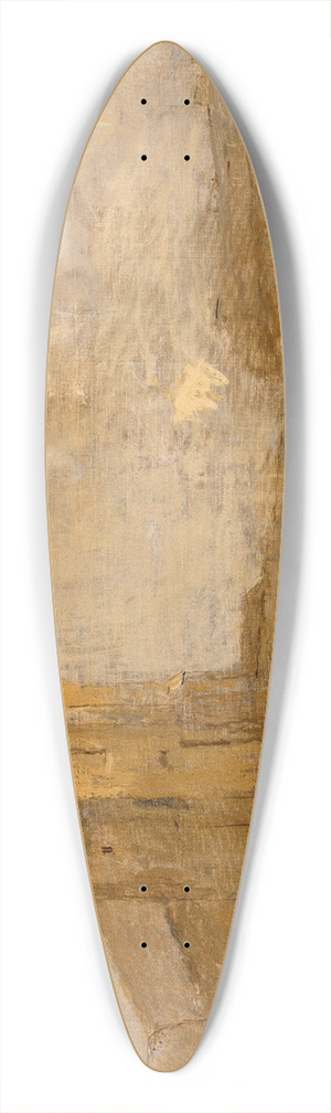 Frank Edwin Scott - St. Germain des Pres no. II 39.3 inch art pintail longboard deck