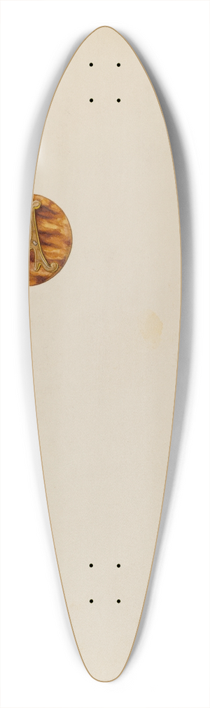 Frank Fumagalli - Cuff Button 39.3 inch art pintail longboard deck