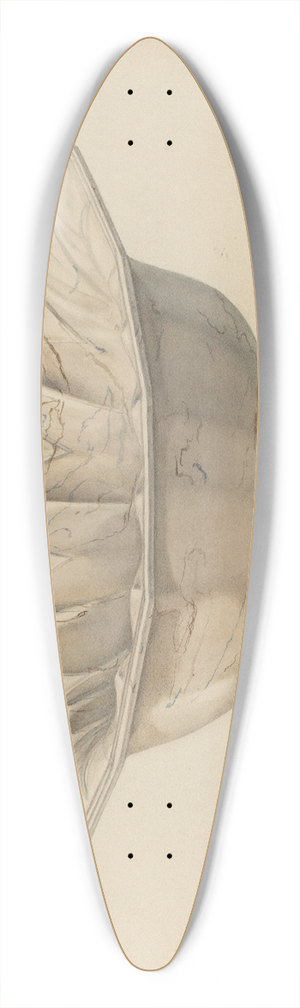 Frank Fumagalli - Wash Bowl 39.3 inch art pintail longboard deck