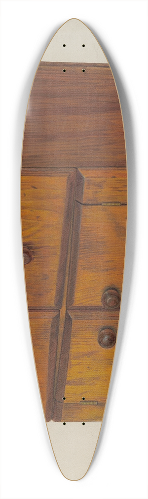 Frank Gray - Miniature Chest 39.3 inch art pintail longboard deck