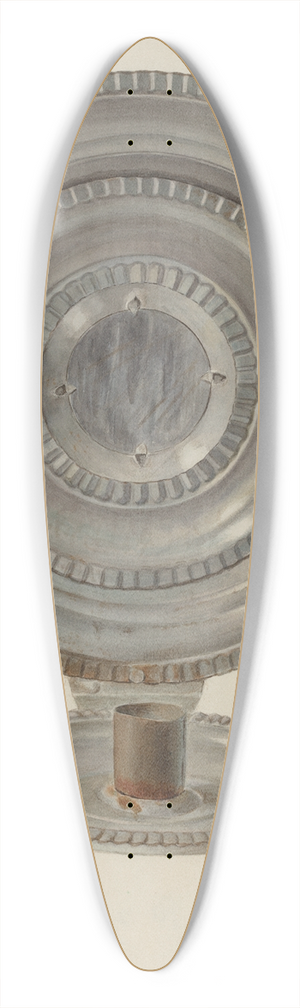 Franklyn Syres - Tin Candle Sconce 39.3 inch art pintail longboard deck