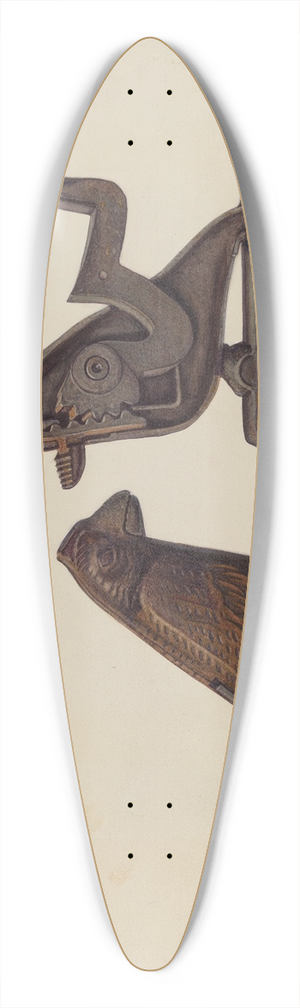 Frank McEntee - Nutcracker 39.3 inch art pintail longboard deck