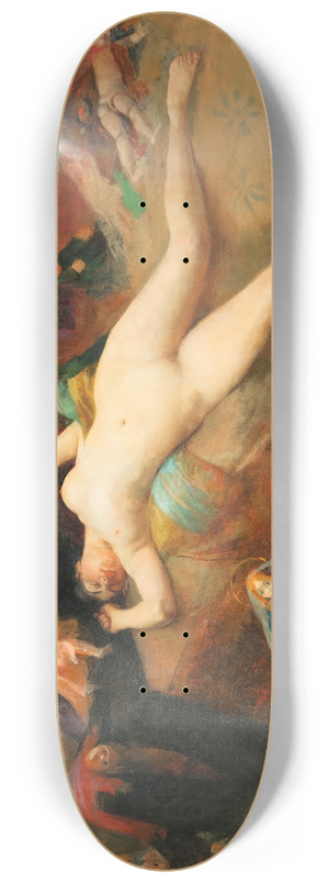 Jean Veber - The Doll Man 8.25 inch art skate deck