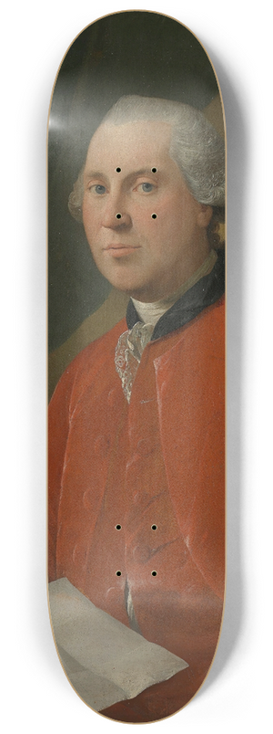 Jens Juel - Portrett av Lauritz Christian Steen 8.25 inch art skate deck