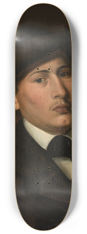 Amaldus Nielsen - Selvportrett 8.25 inch art skate deck