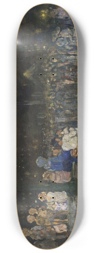 Jerome Myers - Band Concert Night 8.25 inch art skate deck