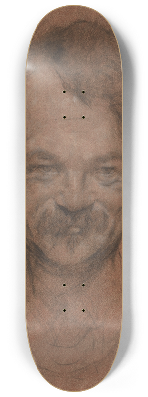 Jerome Myers - Self-Portrait 8.25 inch art skate deck