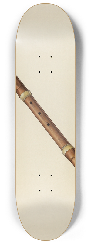 Jerry Guinta - Zoar Flute Recorder 8.25 inch art skate deck