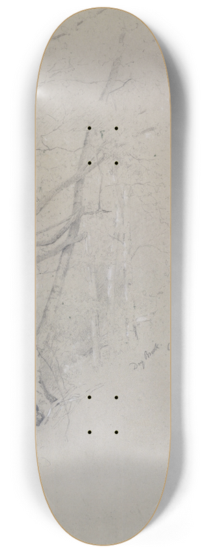 Jervis McEntee - Dry Brook 8.25 inch art skate deck