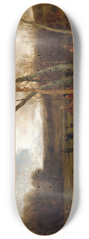 Jervis McEntee - Saturday Afternoon 8.25 inch art skate deck