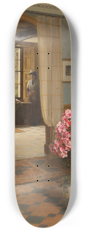 Jessica Hayllar - Fresh from the greenhouse 8.25 inch art skate deck