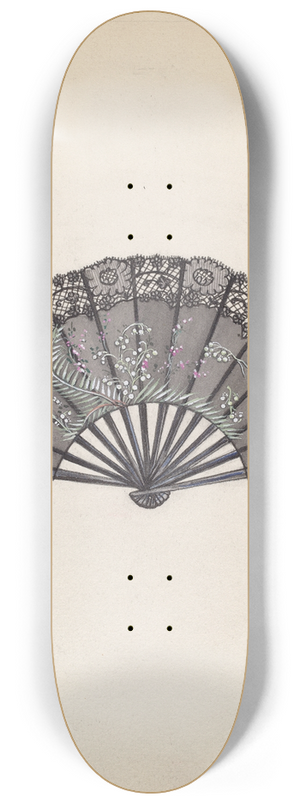 Jean Peszel - Fan 8.25 inch art skate deck