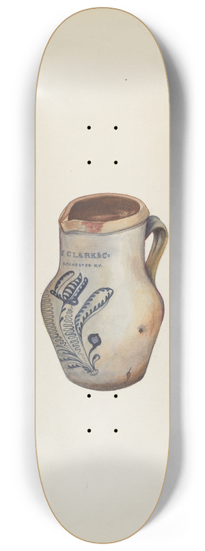 Jessie M. Youngs - Water Pitcher 8.25 inch art skate deck