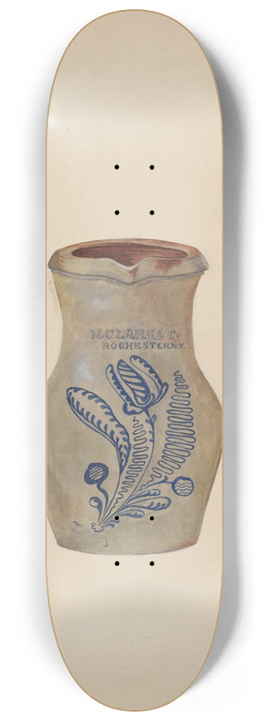 Jessie M. Youngs - Water Pitcher 8.25 inch art skate deck