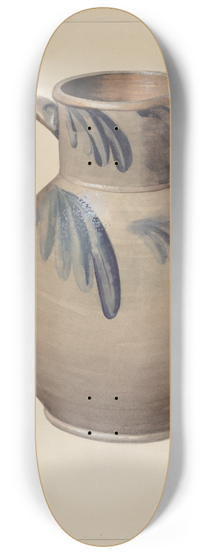 J. Howard Iams - Batter Pitcher 8.25 inch art skate deck