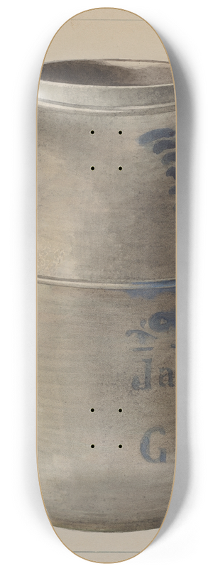 J. Howard Iams - Batter Pitcher 8.25 inch art skate deck