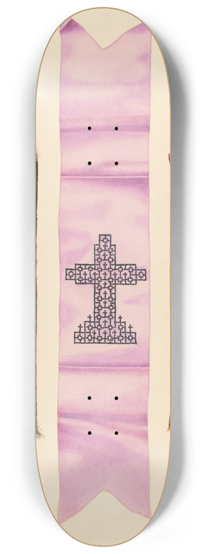 J. Howard Iams - Book Marks 8.25 inch art skate deck