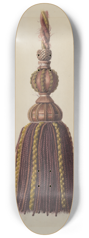 J. Howard Iams - Curtain Tassel 8.25 inch art skate deck