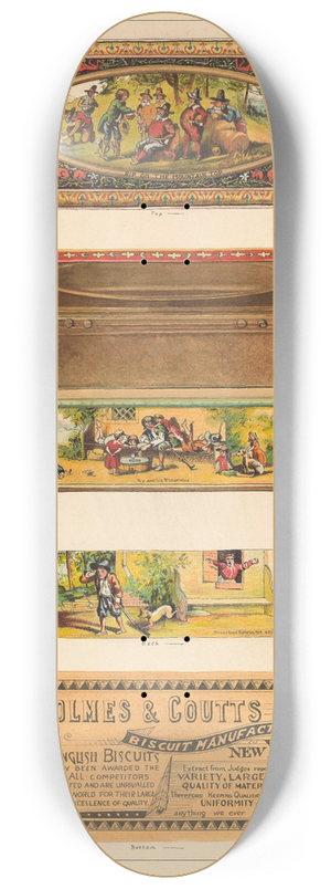J. Howard Iams - Ginger Box Tin 8.25 inch art skate deck