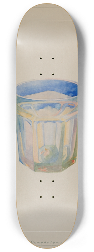 J. Howard Iams - Glass 8.25 inch art skate deck
