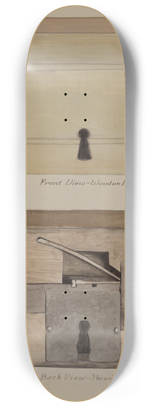 J. Howard Iams - Lock 8.25 inch art skate deck