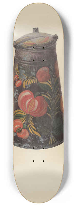 J. Howard Iams - Toleware Teapot 8.25 inch art skate deck