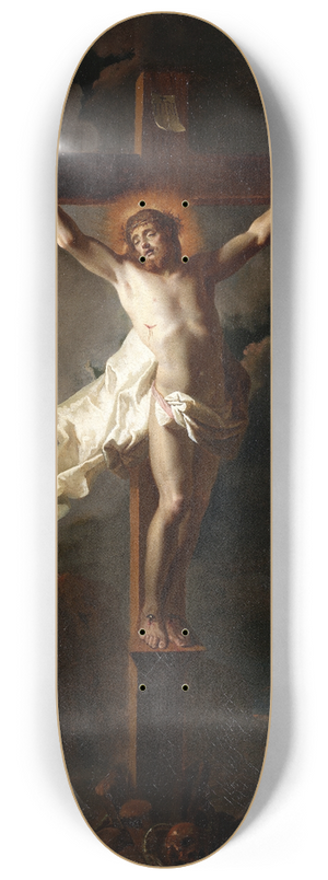 Jean Ranc - Christ on the cross 8.25 inch art skate deck Jean Ranc - Christ on the cross 8.25 inch art skate deck