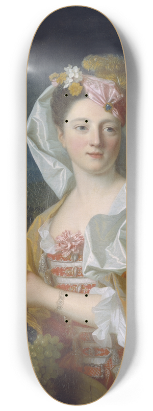 Jean Ranc - Portrait of a Lady as Pomona 8.25 inch art skate deck Jean Ranc - Portrait of a Lady as Pomona 8.25 inch art skate deck