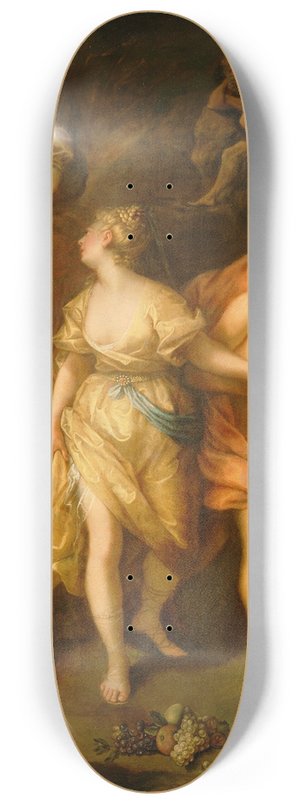 Jean Raoux - Orpheus and Eurydice 8.25 inch art skate deck