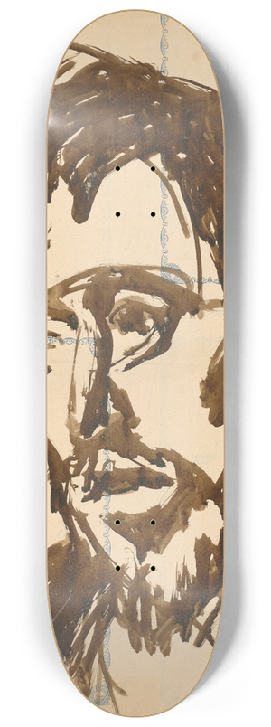 Jn Novk - Head 8.25 inch art skate deck