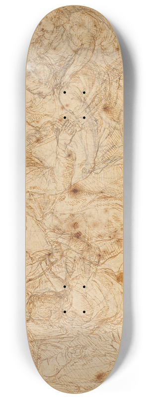 Joan Macip - Christ Carrying the Cross 8.25 inch art skate deck