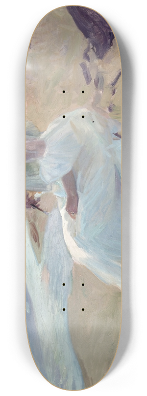 Joaqun Sorolla - Clotilde on the Beach 8.25 inch art skate deck