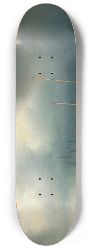 Johan Hendrik Louis Meyer - Coastal view 8.25 inch art skate deck